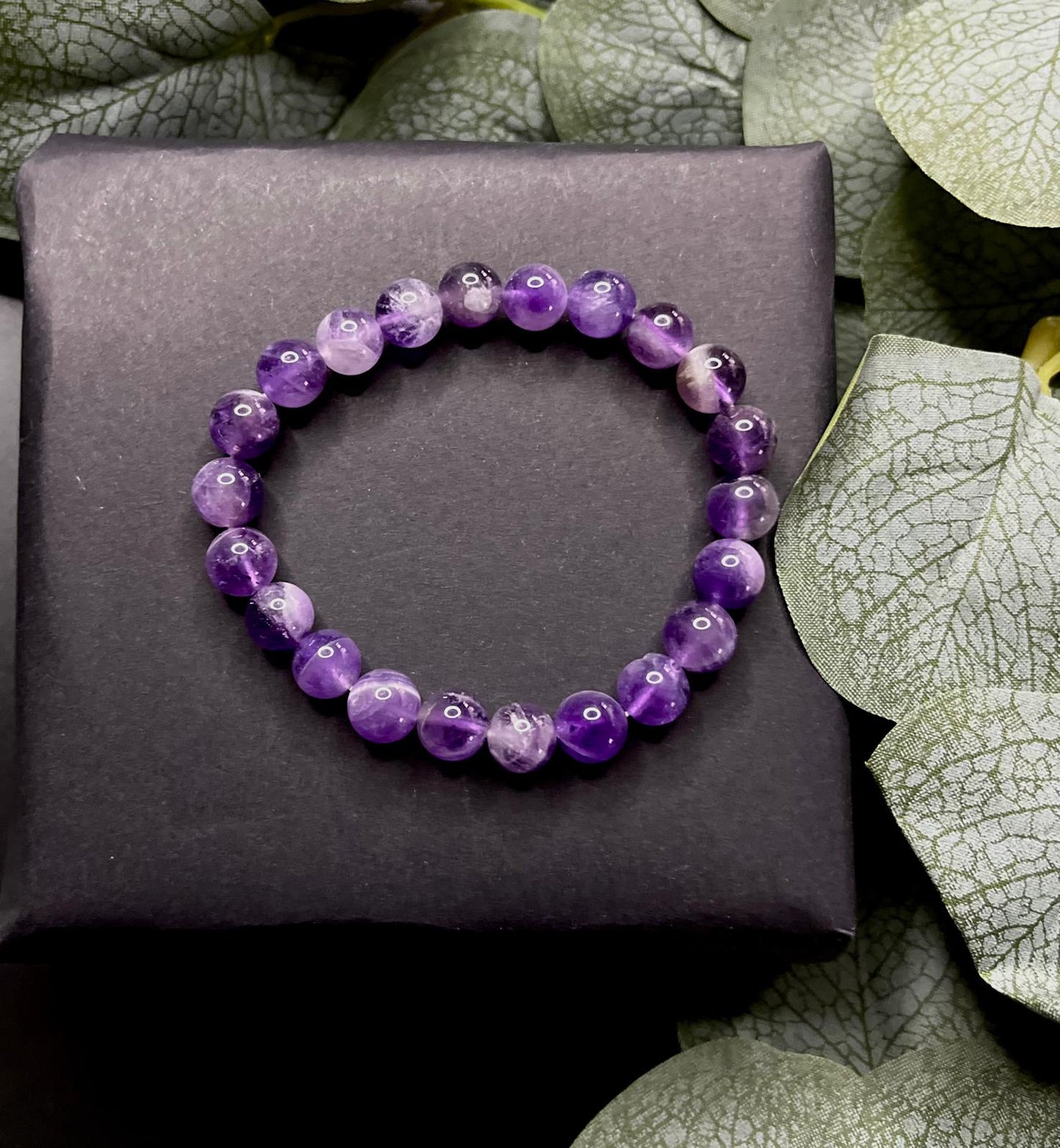 THIRD EYE- Amethyst Kugelarmband