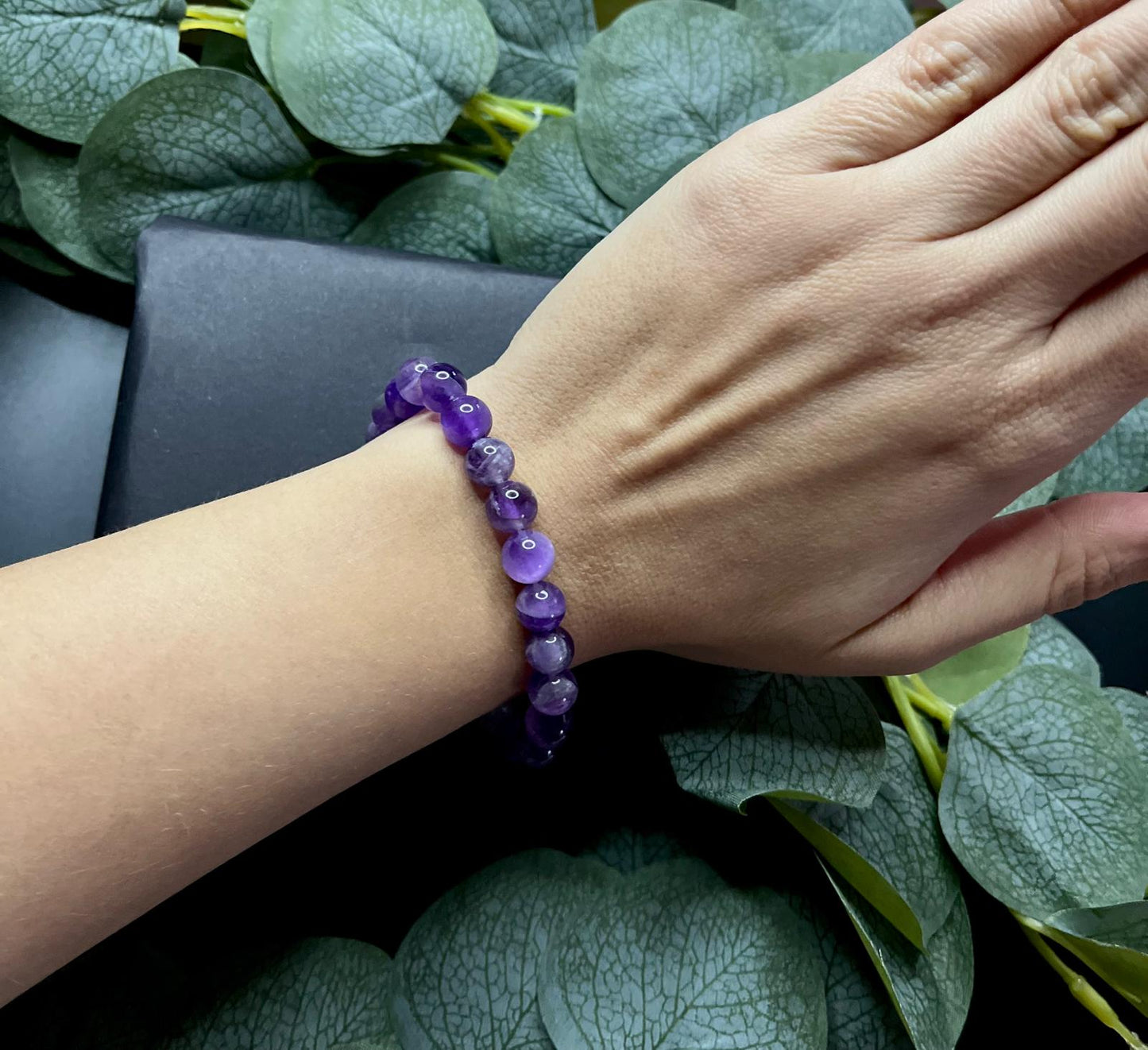 THIRD EYE- Amethyst Kugelarmband