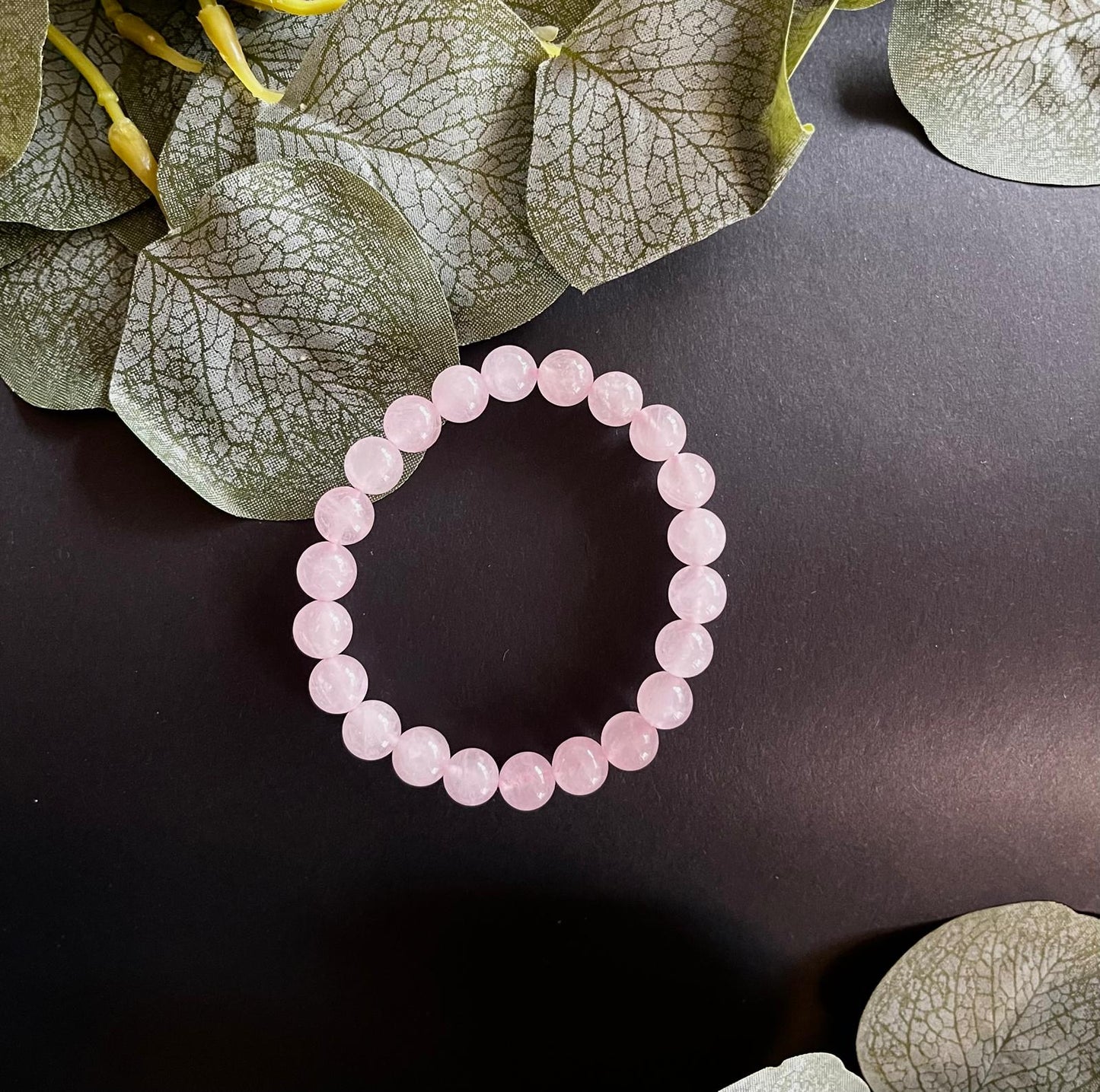 Rosenquarz Armband