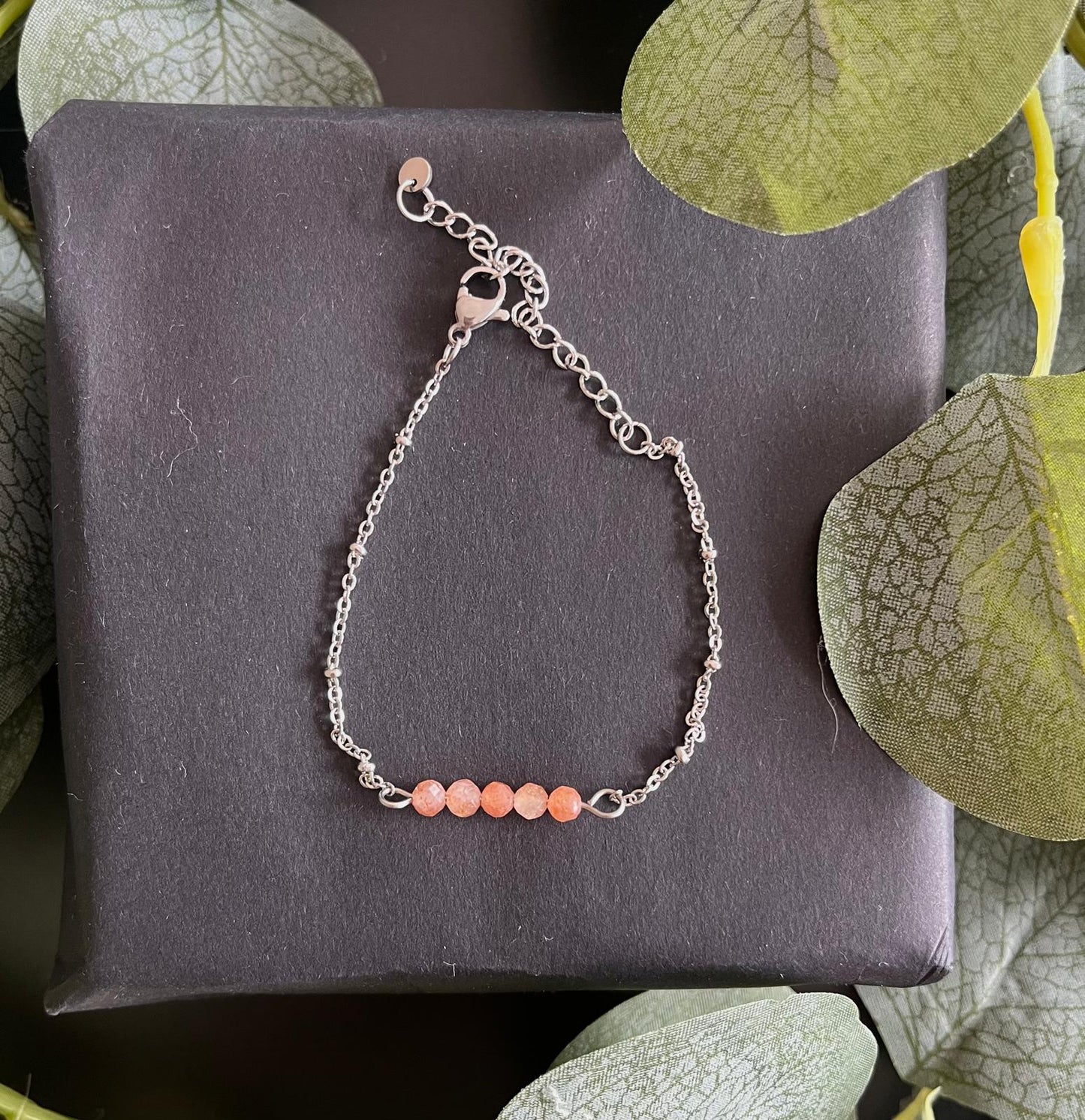 Sonnenstein Armband mit Verschluss