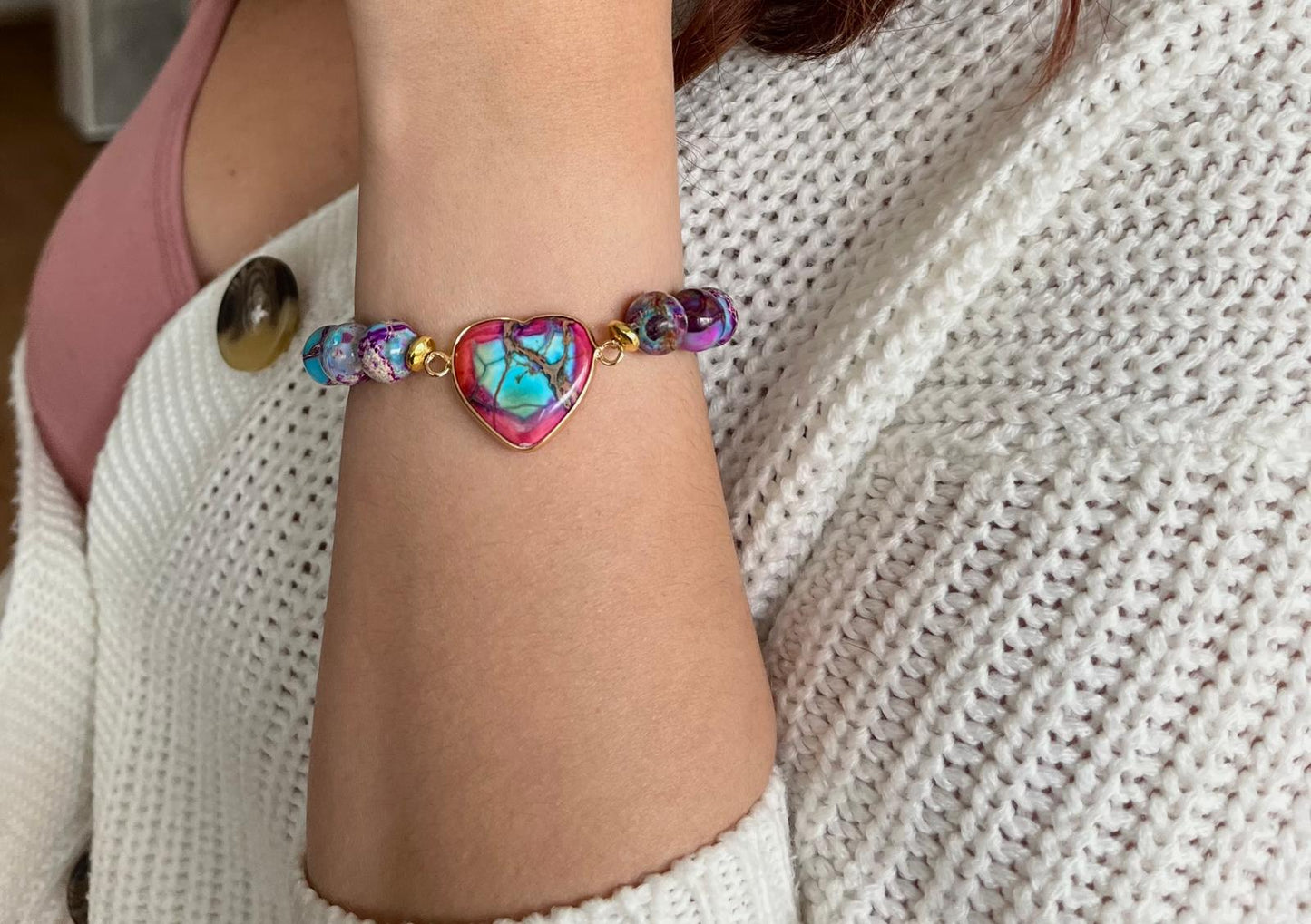 Jaspis Liebesarmband