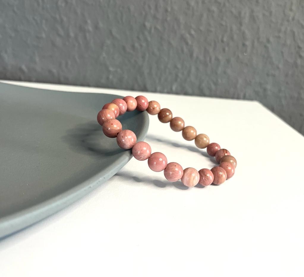 Rhodochrosit Kugelarmband