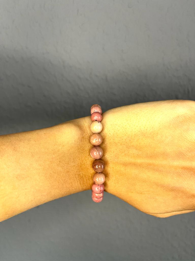 Rhodochrosit Kugelarmband