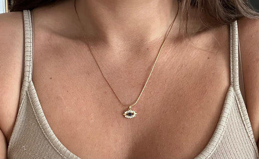 Evil Eye Halskette